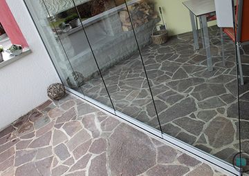 Glaswände